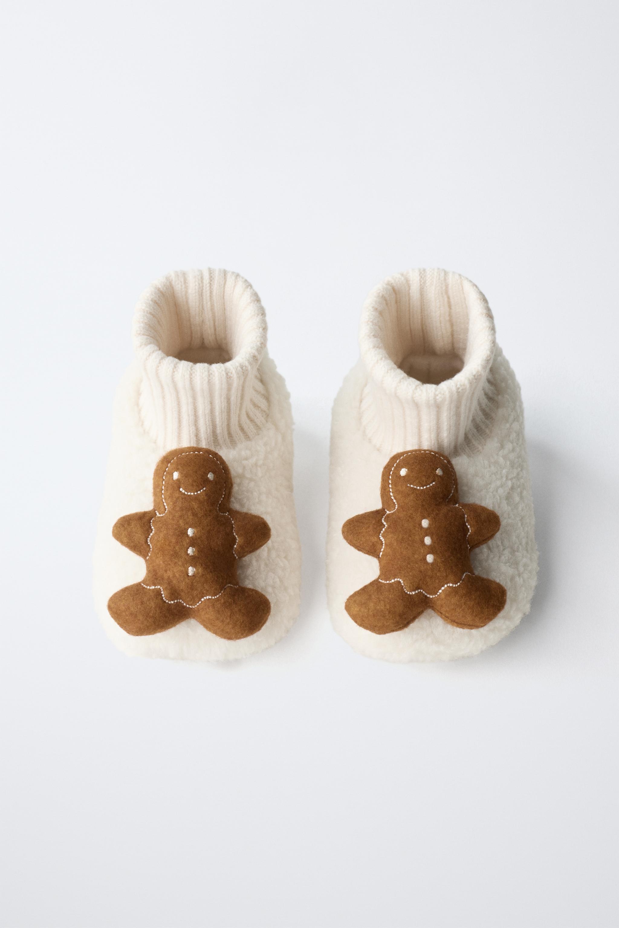 GINGERBREAD SLIPPERS